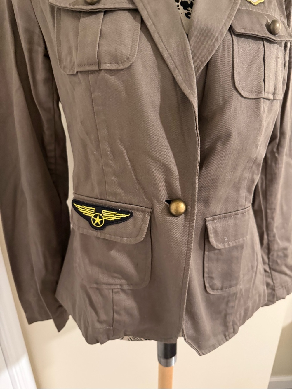 Metaphor Military Style Blazer - Picture 2 of 7
